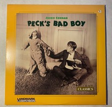 PECK&#39;S BAD BOY (1921) LaserDisc Jackie Coogan Silent Film Comedy - £15.53 GBP