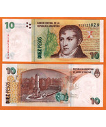 ARGENTINA ND (2003)  UNC 10 Pesos Banknote Paper Money Bill P- 354b - £1.45 GBP