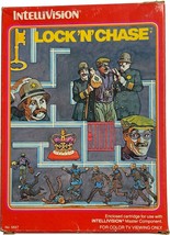Mattel Intellivision Lock 'n' Chase Game, with box, 1982, No. 5637 - $5.95