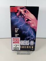 Scanners III 3 - The Takeover (VHS, 1992) Cult Horror Sci-FI Ex Hollywood Video - $7.95