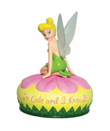 Walt Disney Tinklerbell &quot;I&#39;m Cute And I Know It&quot; Musical Figurine, NEW U... - £26.55 GBP
