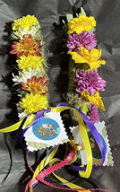 (4) Sage Rosemary &amp; Marigold Smudge Sticks Dia De Los Muertos Day Of The Dead - £31.96 GBP