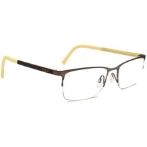 Ralph Lauren Polo Eyeglasses PH 1150 9280 Brown/Yellow Half Rim Frame 53[]18 140 - £56.29 GBP