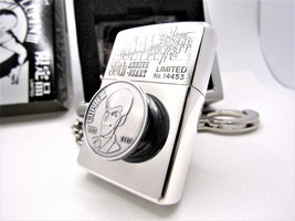 Lupin Handcuffs Metal Loss Proof Limited ZIPPO 1996 Unfired Rare - £140.69 GBP