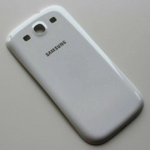 Genuine Samsung Galaxy S3 S 3 Iii SCH-i747 Battery Cover White Phone i9300 i535 - £2.90 GBP