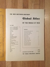 1943 Global Atlas of the World at War image 5