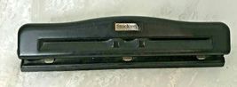 Stockwell Office Products Vintage 3 Hole Punch Metal Adjustable Heavy Duty - $26.62 CAD