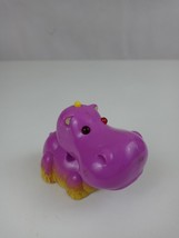 2002 Burger King Kids Meal Hippo With Light up Eyes. - $74.14 MXN