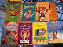 Junie B. Jones Series Lot 7 Chapter Books PB Children&#39;s Barbara Park Illustrated - £10.67 GBP