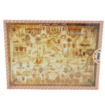 Educa Mediterranean Sea 1664 1000 Piece Jugsaw Puzzle Spain Vintage - £30.79 GBP