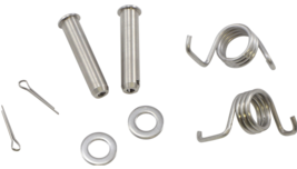 New DRC Footpeg Foot Peg Pins &amp; Springs Kit For 2001-2004 Yamaha WR426F ... - $15.95
