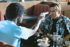 Samuel L. Jackson Pointing Gun at Tim Roth in Pulp Fiction 24x18 Poster - $24.99