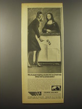 1965 UTA Airlines Ad - Why do people freighting valuables this very French - £14.50 GBP