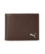 Cartera Legacy de cuero genuino Puma - Marrón espresso clásico | Mismo día... - £54.10 GBP