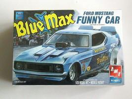 Factory Sealed AMT/Ertl Blue Max Ford Mustang Funny Car #21726P Harry Schmidt - £42.51 GBP