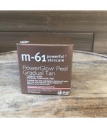 M-61 PowerGlow Peel Gradual Tan Facial Pad 30 Treatments Boxed - $51.28 CAD