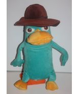 The Disney Store Phineas &amp; Ferb Large Perry the Platypus Plush - £11.79 GBP