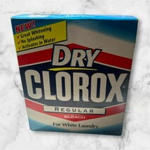 Vintage Dry Clorox Detergent Regular Carded Box  Box 90s Movie Prop 1999... - $269.16 MXN