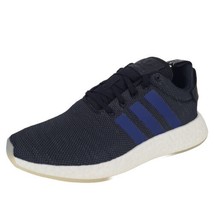  Adidas NMD R2 CQ2008 Black And Blue Womens Running Sneakers Shoes Size 7.5 - £78.55 GBP