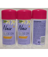 (3) Nair Glide On Hair Remover with Moroccan Argan Oil &amp; Orange Blossom ... - $29.69