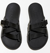 Chaco Chillos Slide Men’s Size 12 Sports Sandals Black JCH107089 NEW - $24.75