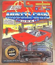 1994 Johnny Lightning USA Muscle Cars Series 3 1969 GTO JUDGE Black w/Crager Mag - £9.82 GBP