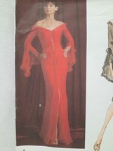 Vogue Designer Original V2848 Bellville Sassoon Sexy Vampy Dress Size 18... - $34.60