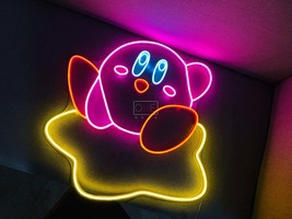 Kirby Super Star - LED Neon Sign - £114.73 GBP+