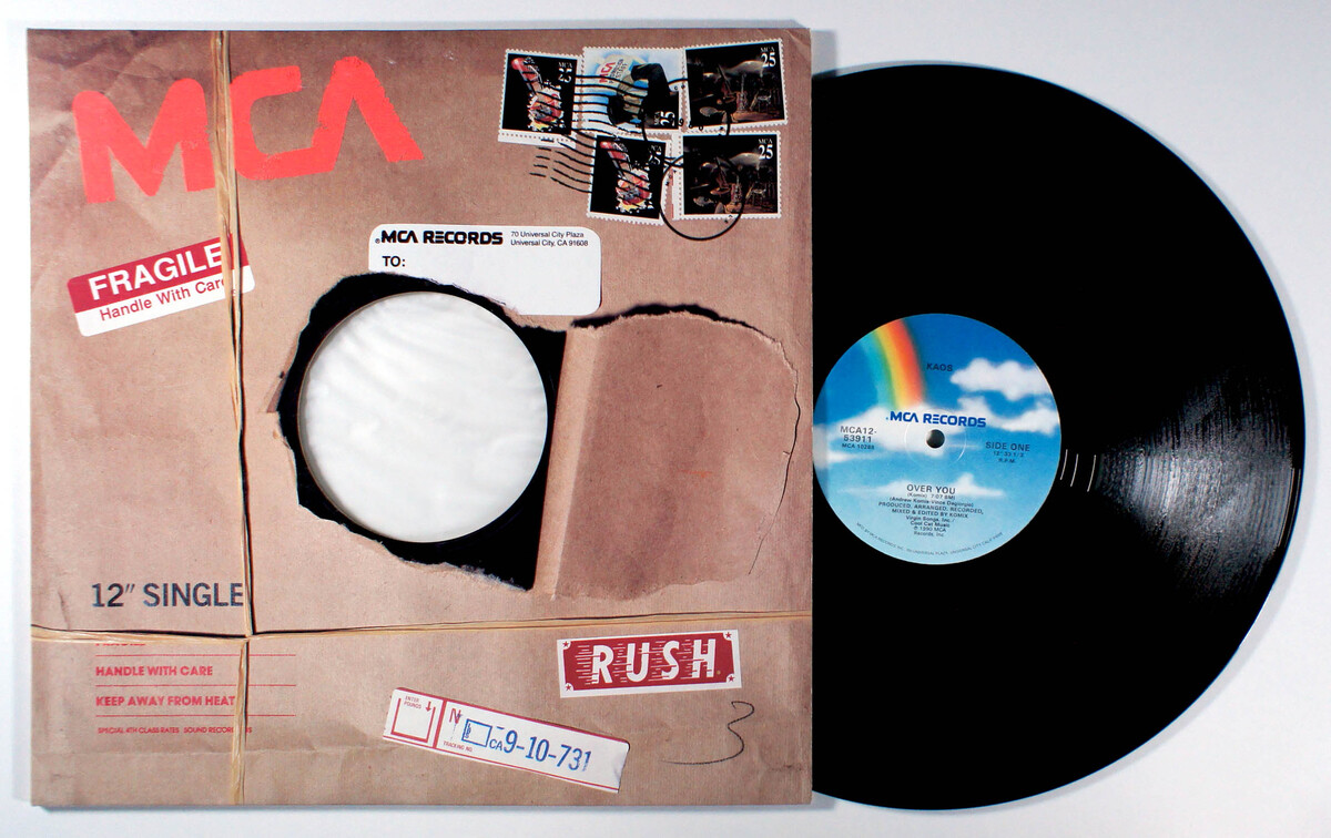 Kaos - Over You (12&quot; Single) (1990) Vinyl 12&quot; Single • House Remix - $14.61