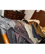 LOT (10) VTG Hart Schaffner Marx LAUREN,  Ing Lord Piama cashmer, KLEIN,... - $6,653.30 MXN