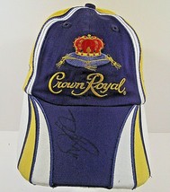 NASCAR Crown Royal #26 Jamie McMurray Roush Fenway Racing Baseball Hat AUTO SIGN - £11.02 GBP