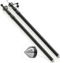 Wildroad Tarp Poles, Tent Poles, Canopy Poles, Telescoping Aluminum Poles With - £40.24 GBP