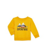 Garanimals Baby Boy Long Sleeve Graphic Fleece Sweatshirt, Size 18M Colo... - £10.11 GBP