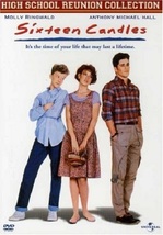 Sixteen Candles...Starring: Molly Ringwald, Anthony Michael Hall (used DVD) - £11.21 GBP
