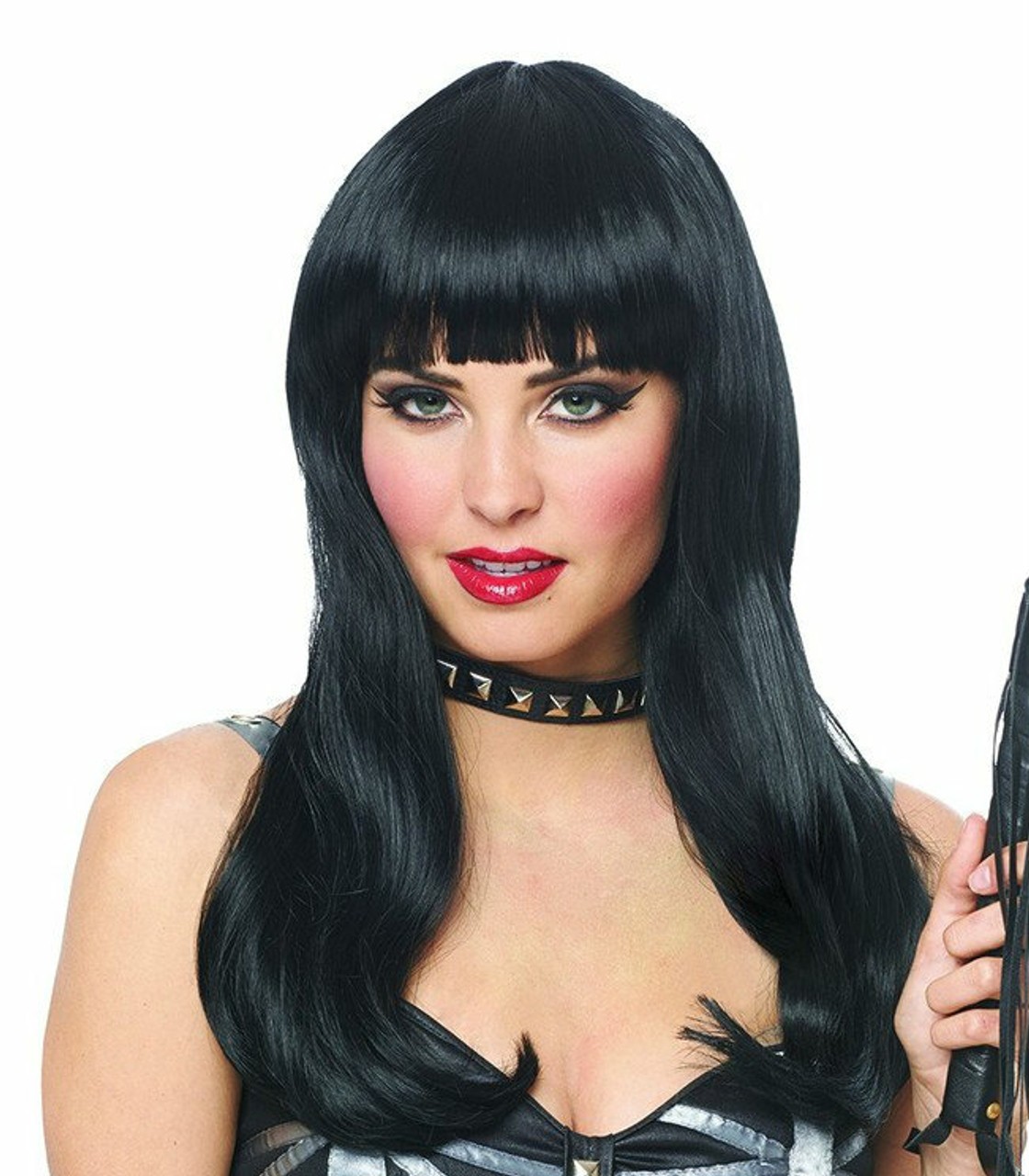 PROFESSIONAL QUALITY FRANCO MISTRESS WIG BLACK COSTUME ACCESSORY 24568-01 Item image 3