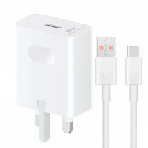 Genuine Huawei /Honor 66W 6Amp UK Main Wall Charger Plug HW-110600B00 with Cable - £17.02 GBP