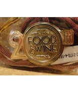 *EPCOT 20th International Food and Wine Festival Lanyard Medal Disney 20... - €15,08 EUR