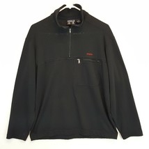 VTG Patagonia Mens M R1 Regulator Grid Fleece Pullover Black USA Made Polartec - £43.94 GBP