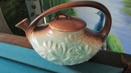 McCOY 1940s TEAPOT DAISYES DECOR 6 1/2 X 10 1/2&quot; - £43.47 GBP