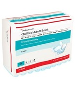 Cardinal Health Quilted Adult Briefs Wings Plus Heavy Absorbency 18 Counts. - $364.34 MXN