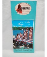 Vintage Milton Wisconsin Blackhawk Campgrounds Information Brochure - $19.79