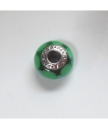 vintage pandora charm green/blue 925 Ale - $19.79