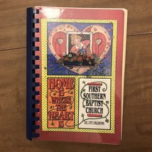 1st Southern Baptist Church Del City Oklahoma 1993 Local Spiral Cookbook - £10.57 GBP