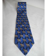 Brooks Brothers Makers Blue Yellow Elephants Animal Print 100% Silk Tie ... - $371.81 MXN