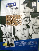 Simple Minds – Originale Concerto Poster – Once Upon The Time – Manifesto - 1986 - $142.98