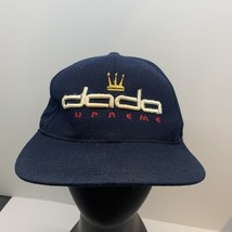 Vintage Dada Supreme Wool Mix Hat Cap Snap Back Blue Hip Hop Mens 90s Y2K - £54.48 GBP