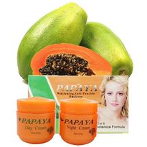 2pcs Beauty Papaya Exfoliating Cream Scrub Peeling Gel Face Body Skin Moisturizi - £14.48 GBP