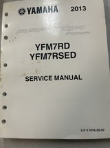 2013 Yamaha Raptor 700R YFM7RD YFM7RSED Repair Service Shop Manual OEM - €11,98 EUR