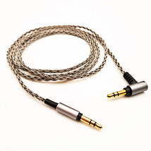 6-core braid 3.5mm OCC Audio Cable For Philips SHP9500 SHP9600 SHL5505 5707 5705 - £13.93 GBP