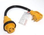 Mecmo Tt-30P Male Plug To L5-30R Female, 30 Amp To 30 Amp Rv Adapter Cor... - $34.93